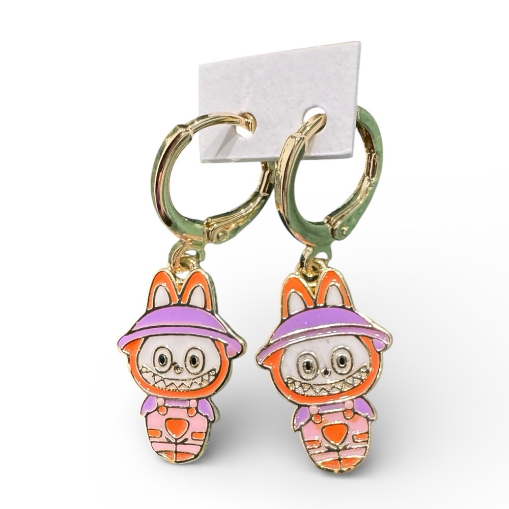 Pretty Bird Jewelry Labubu Earrings